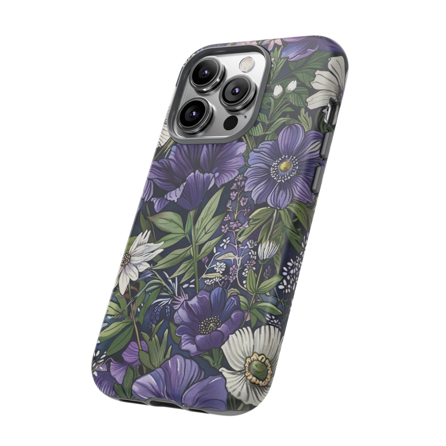 Floral Sage Purple Wildflower Phone Case