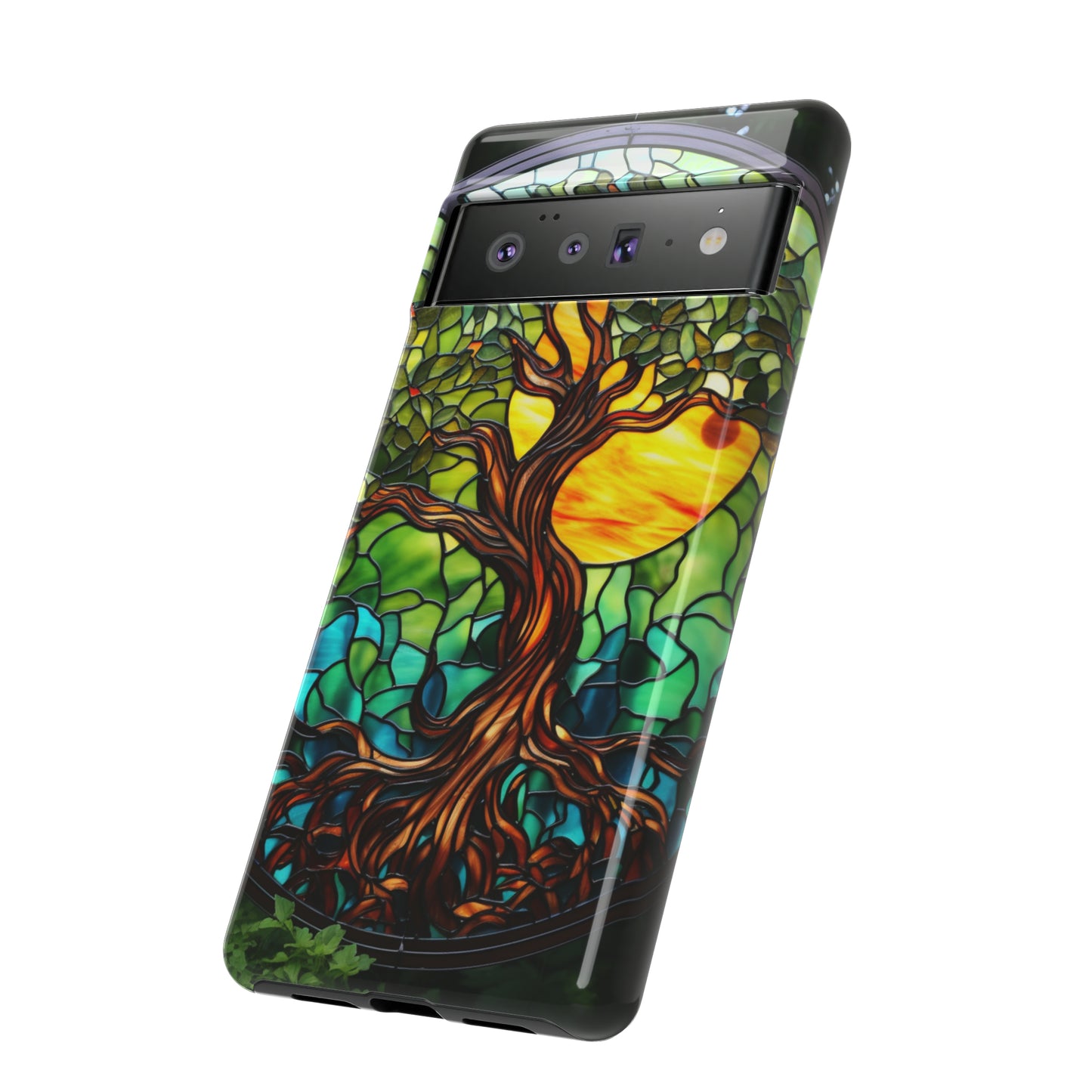 Stained Glass Mosaic Tile Phone Case