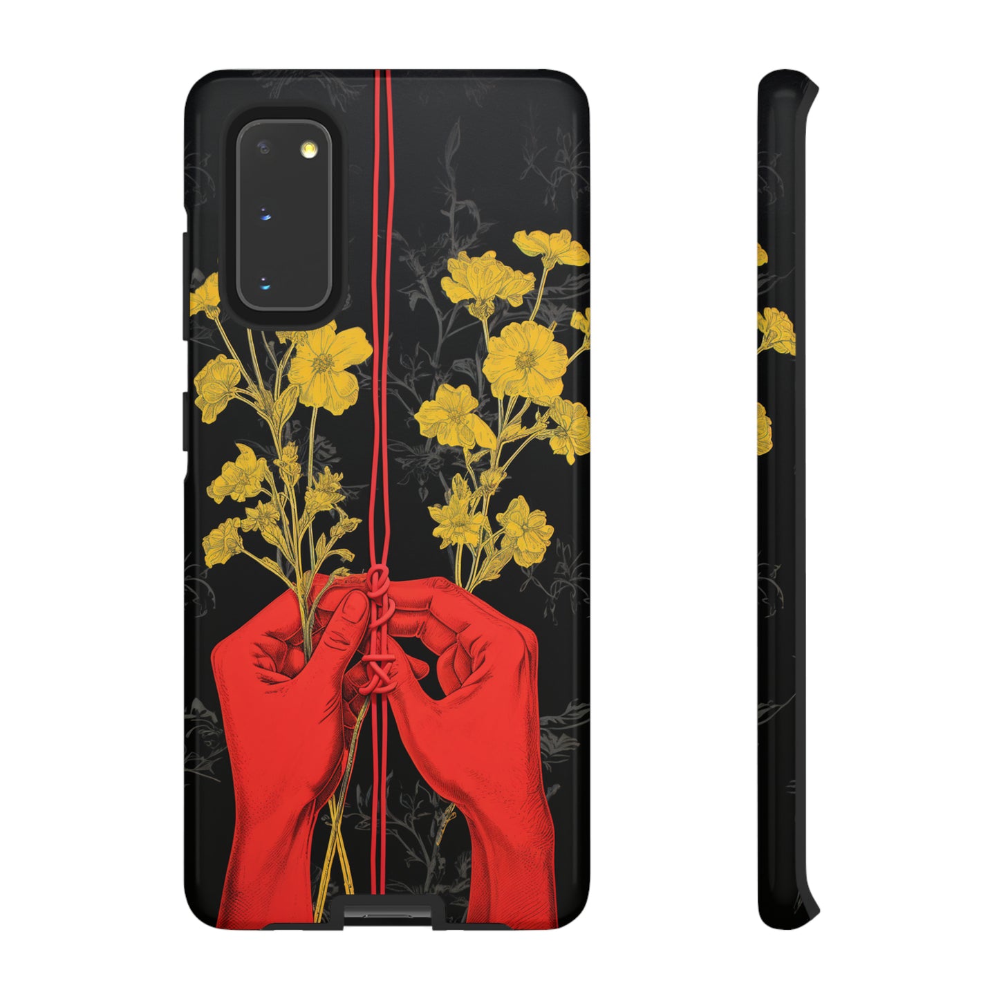 We Are All Connected Floral Phone Case