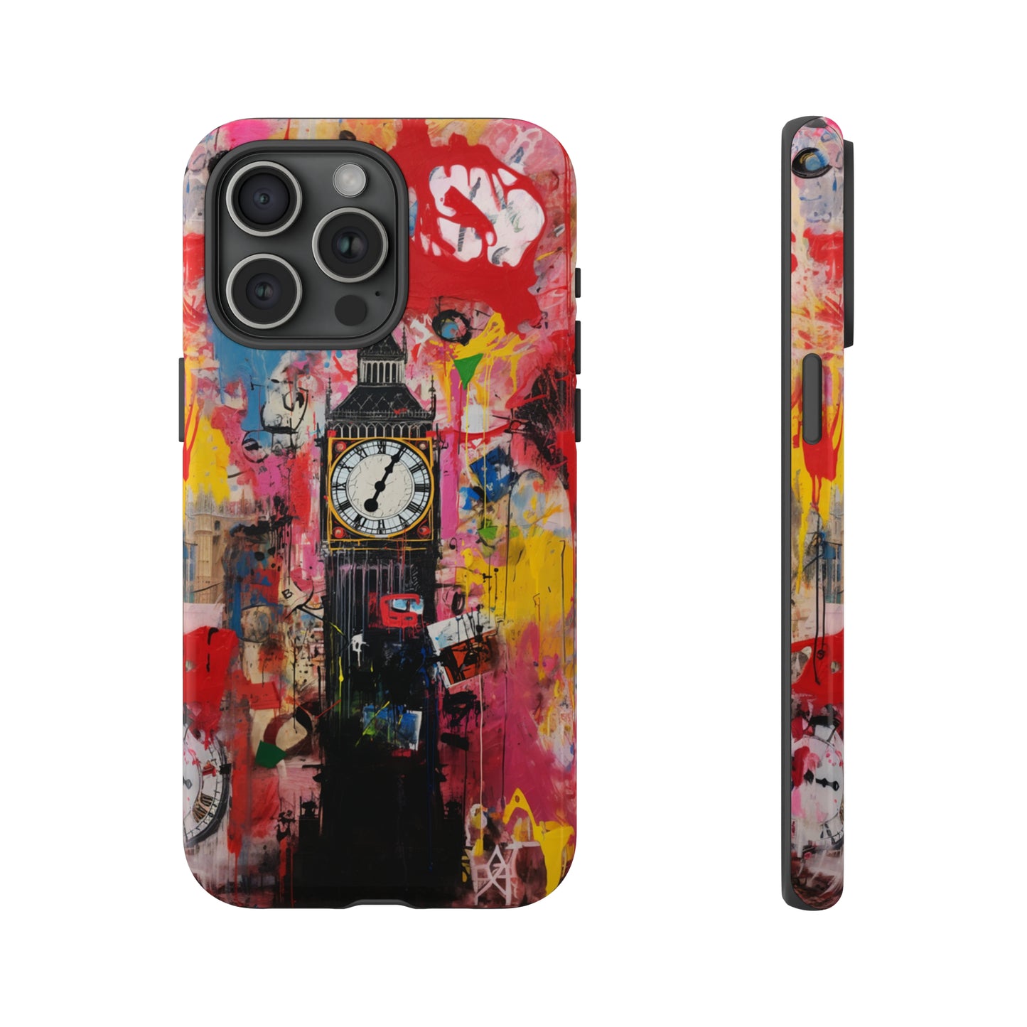 Big Ben London art phone case for iPhone 15