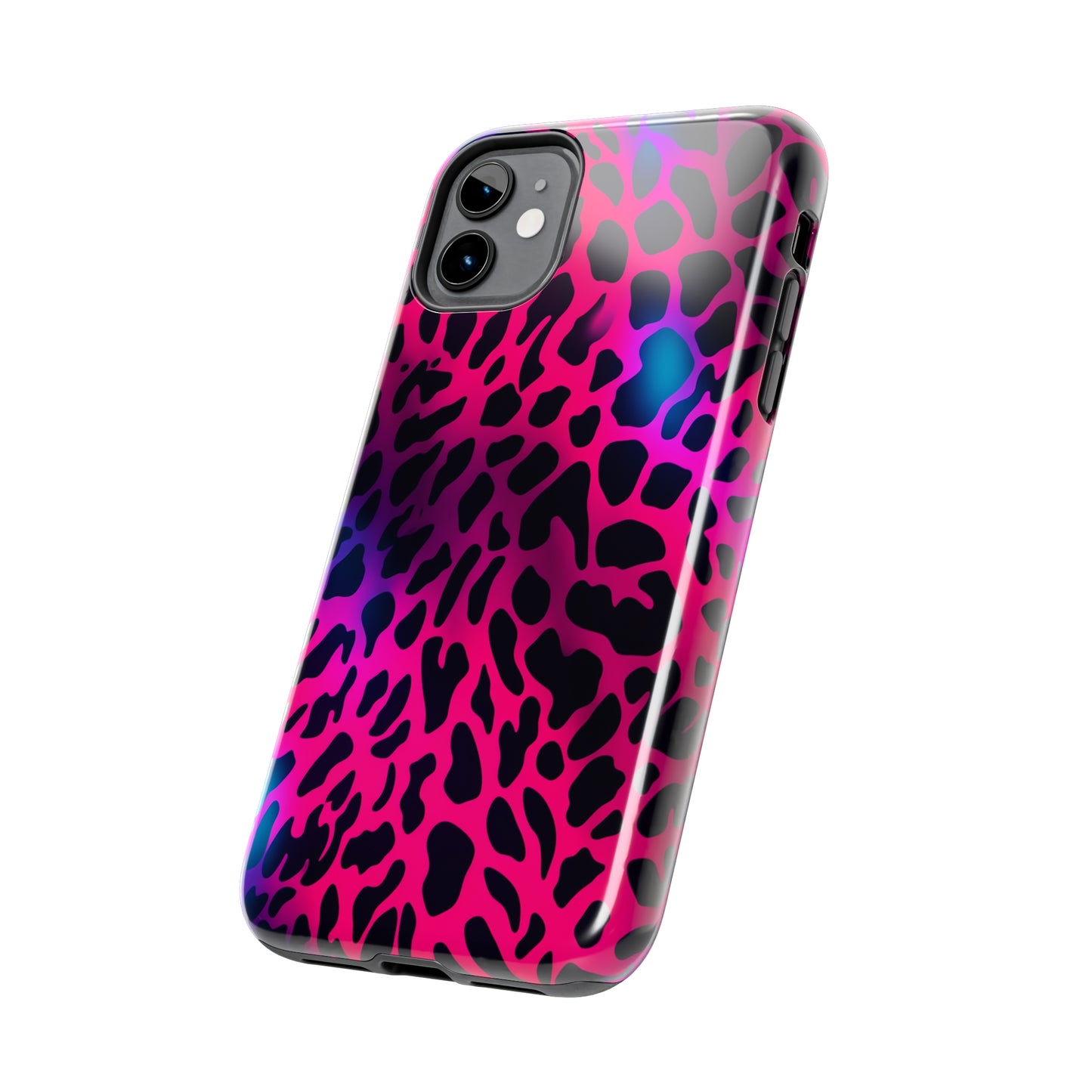 Wild Child: Trippy Leopard Spots Mystique | Dynamic iPhone Case