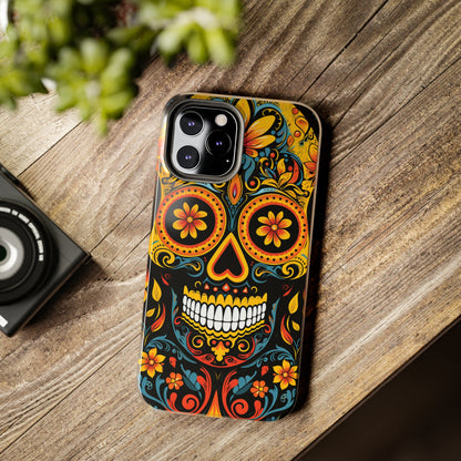 Sugar Skull iPhone Case | Dia de los Muertos Design for Apple iPhone