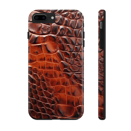 Alligator Skin Texture iPhone Case | Embrace Luxurious Style and Protection