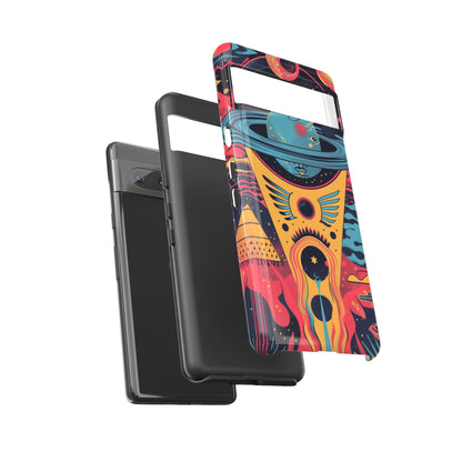 Cosmic Journey Space and Time Phone Case