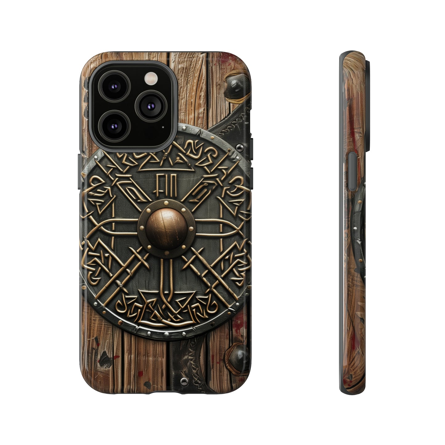 Viking Battle Shield Phone Case