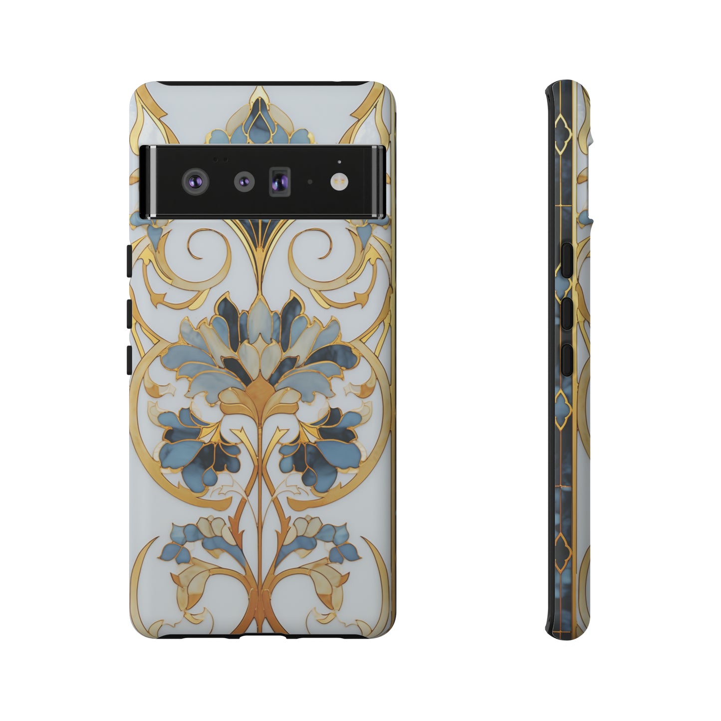 Art Deco Floral Gold