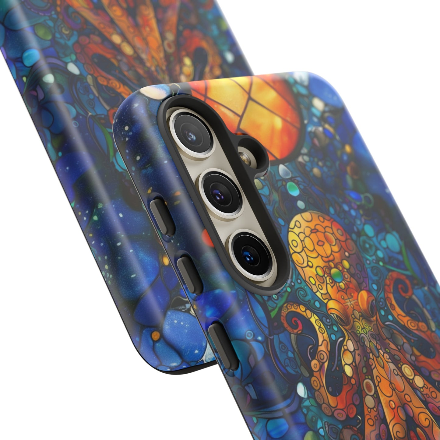 Octopus Stained Glass Undersea Magic Phone Case