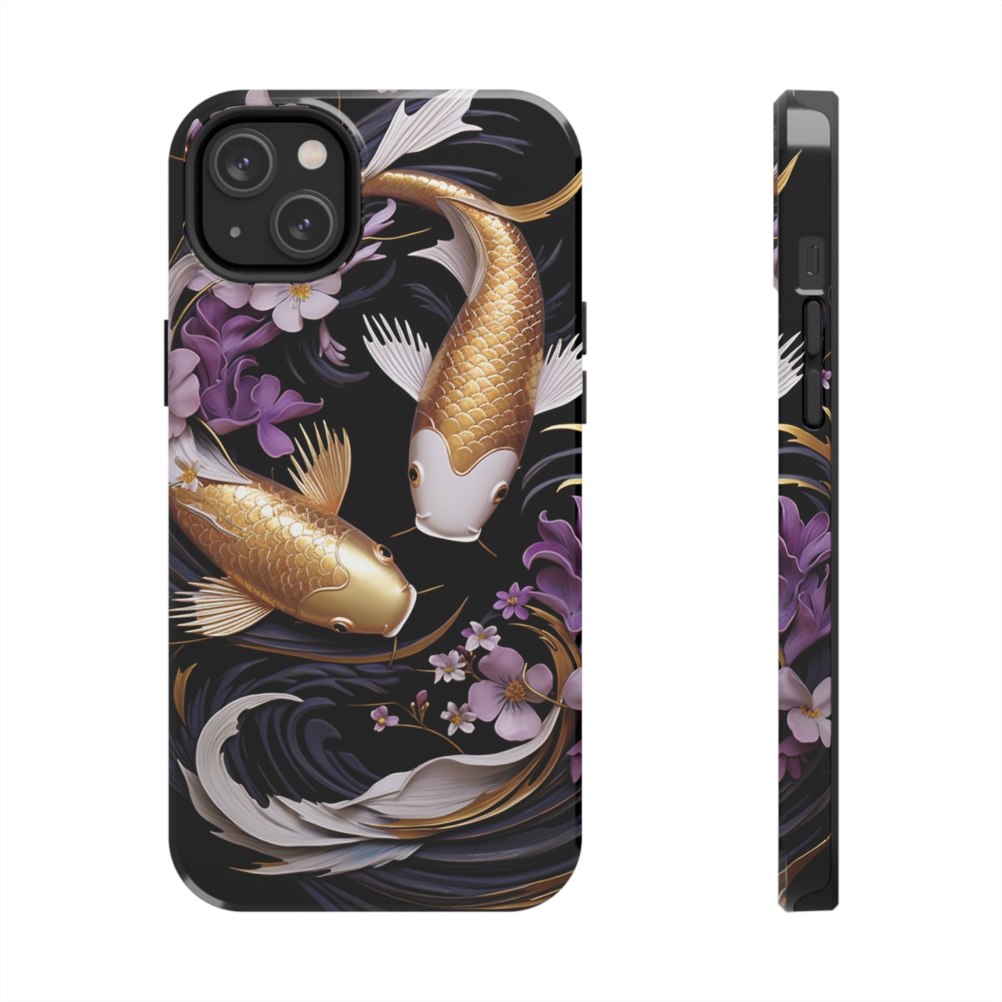 Graceful Flow: Koi Fish Inspired | Japanese Art Masterpiece iPhone Case