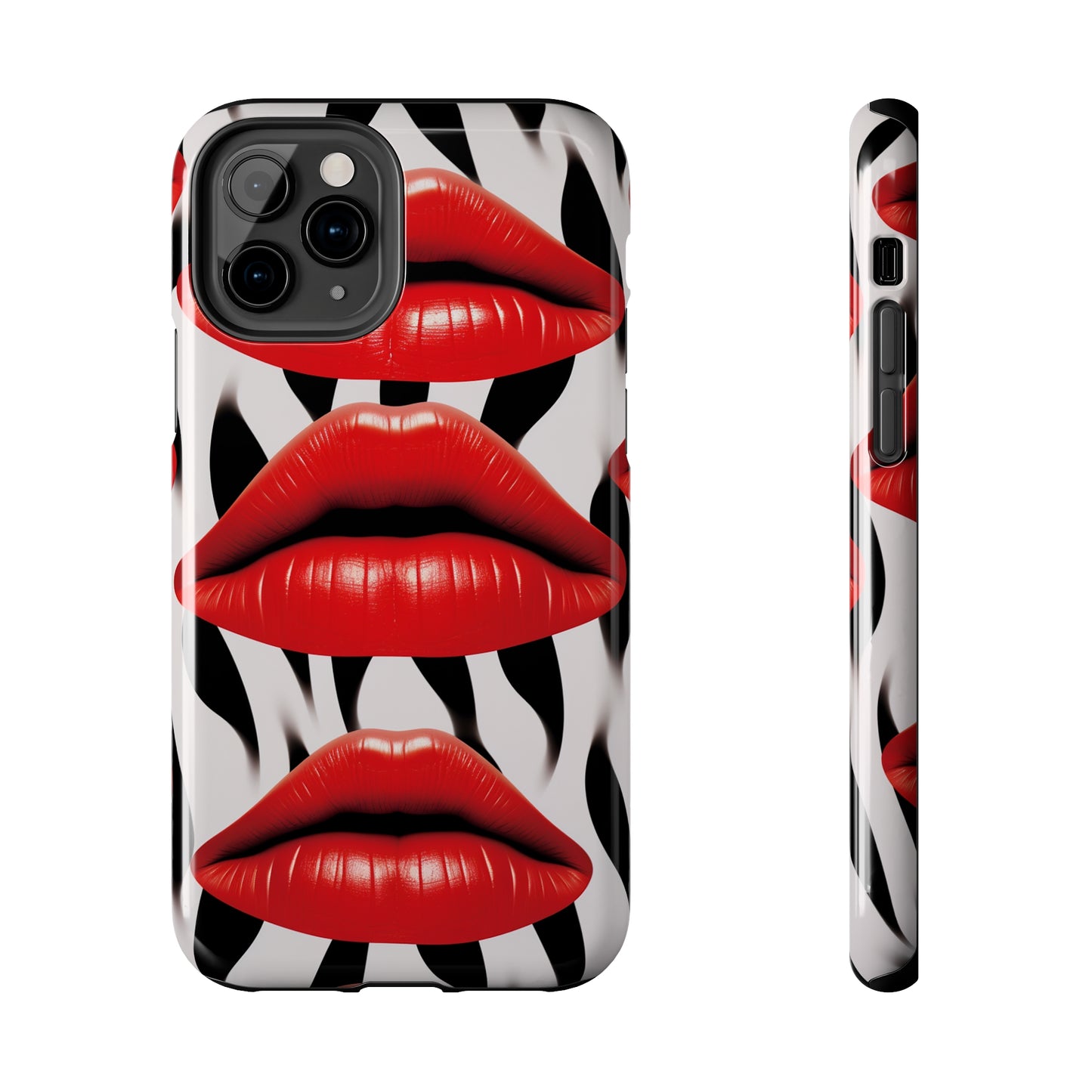 Kiss Lips iPhone Case | Expressive and Playful Design for iPhone 11, 12, 13, 14