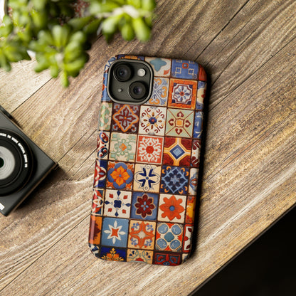 Mexican Tile Phone Case Fits all iPhone 15, Samsung and Pixel