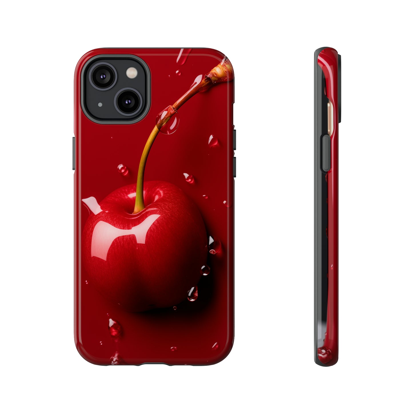 Unique Cherry Bomb Design Phone Case