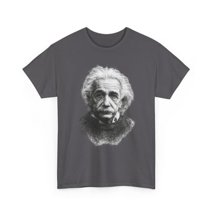 Albert Einstein Genius Physicist Retro Art T Shirt Iconic Science Graphic Tee