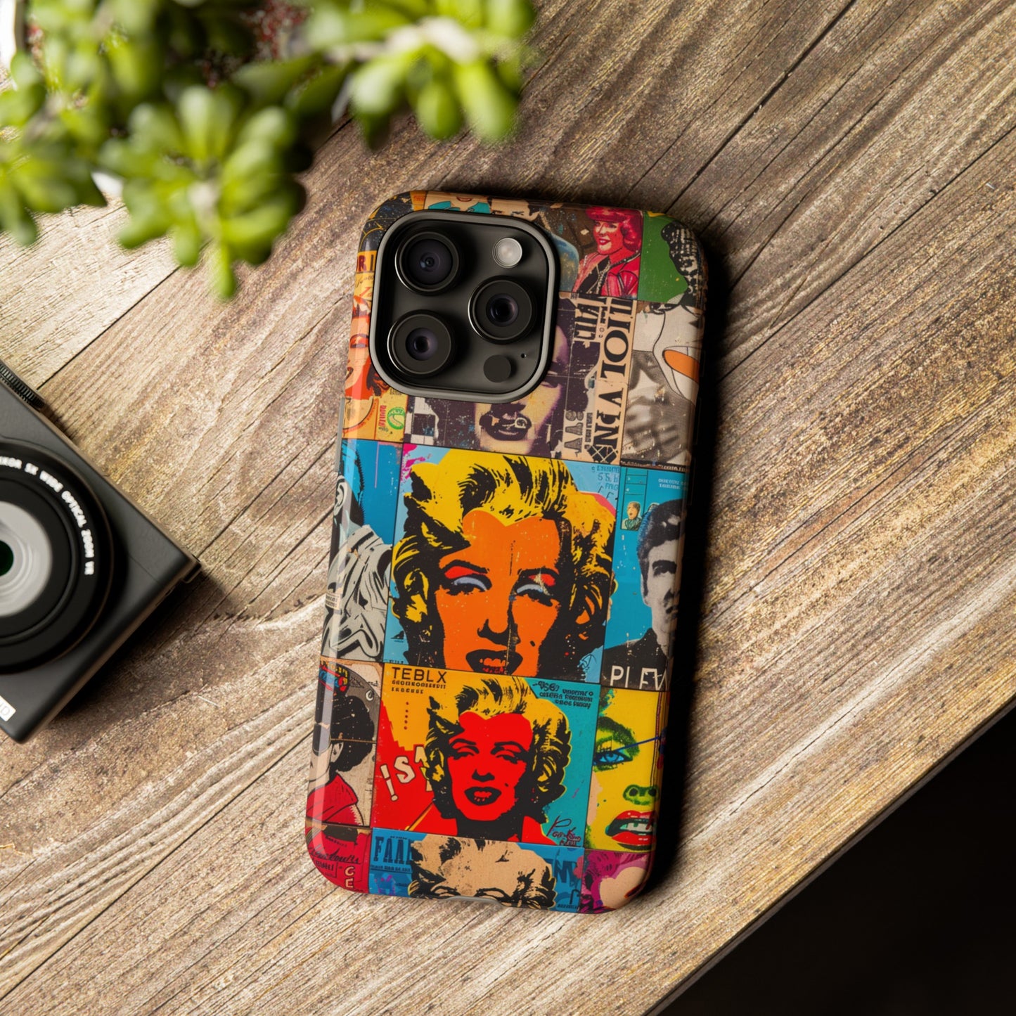 Retro Hollywood Pop Art Phone Case