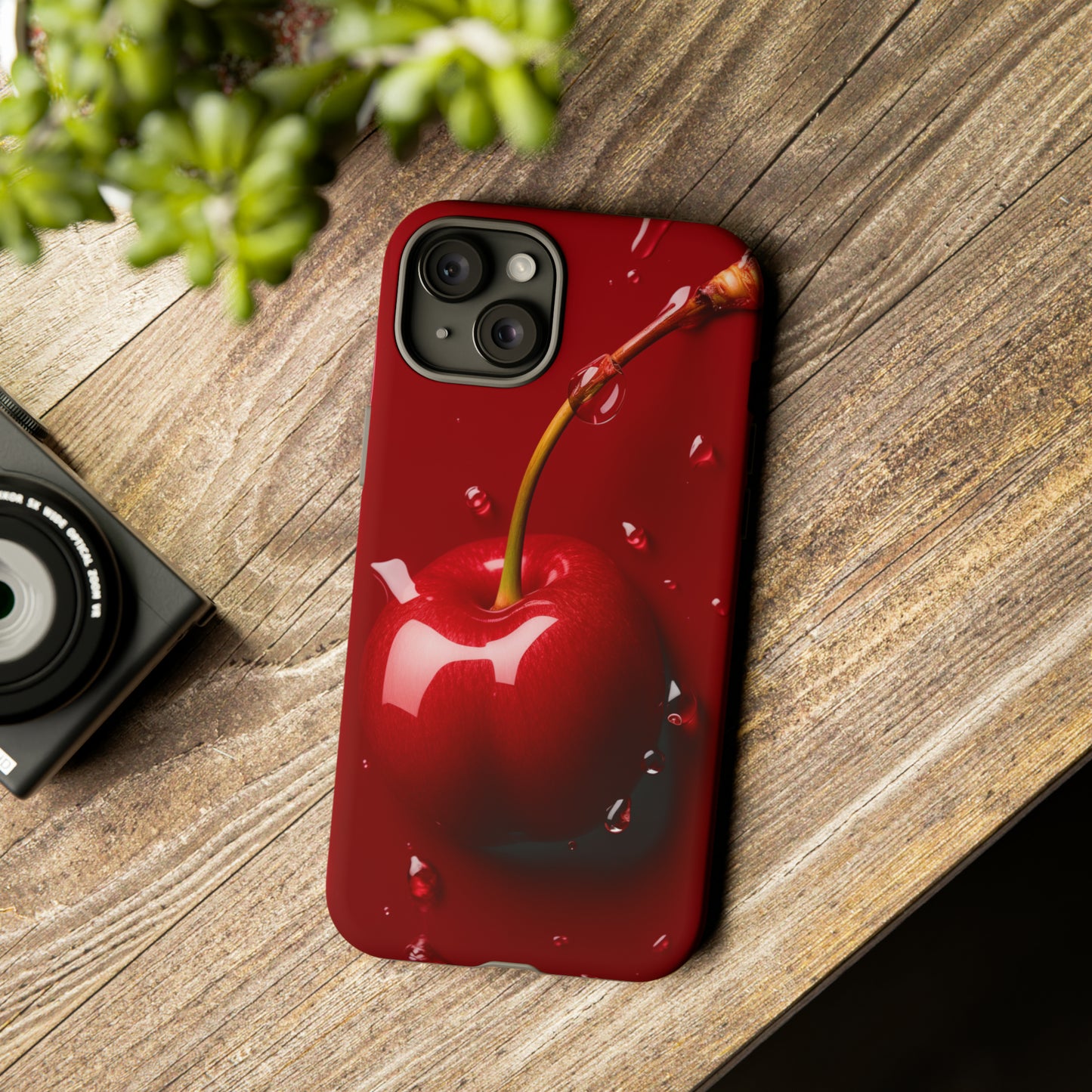 Unique Cherry Bomb Design Phone Case