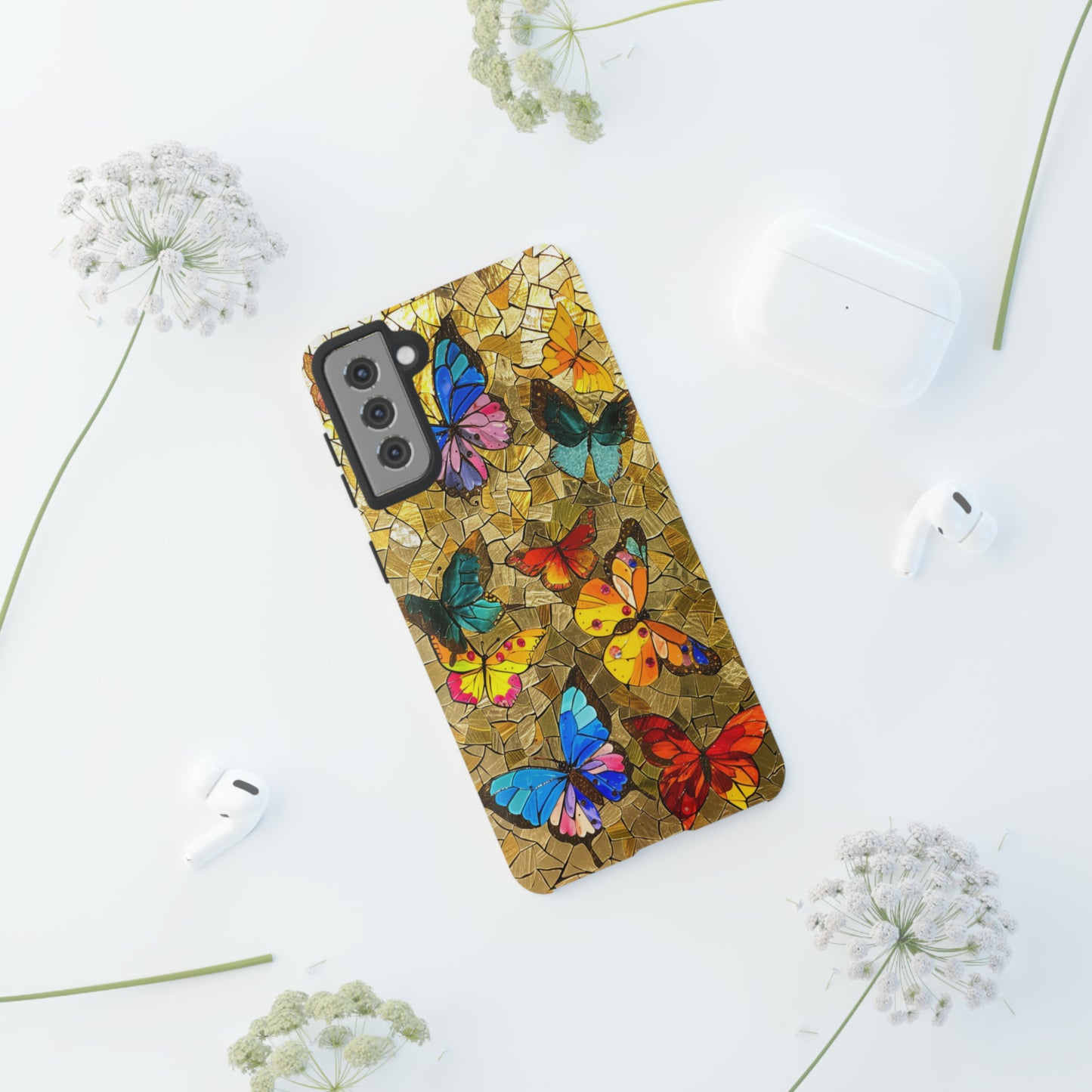 Gustav Klimt Style Flower Garden Painting Phone Case