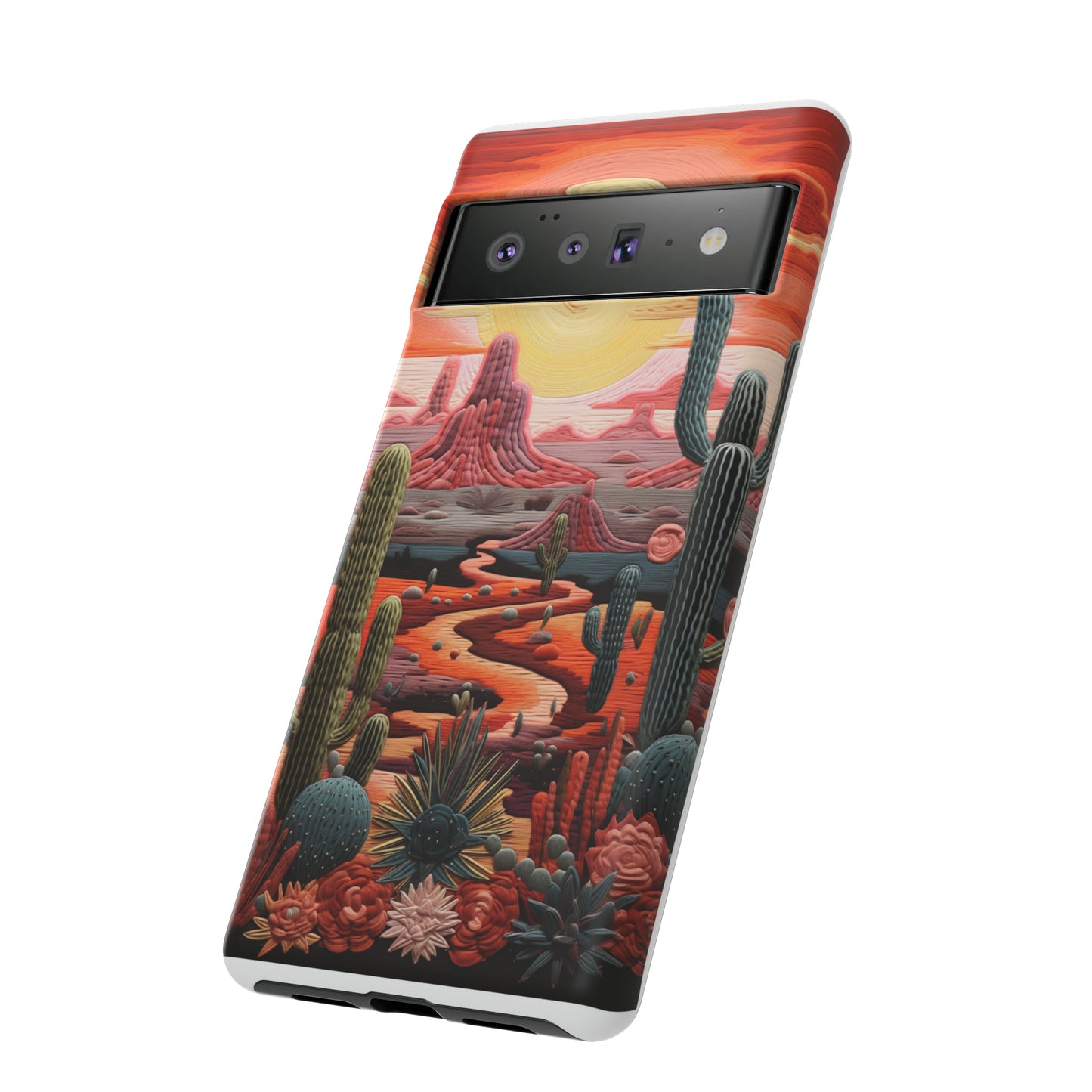 Cactus Desert Sunset Phone Case