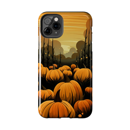 Halloween Fall Pumpkins iPhone Case | Embrace the Spooky Autumn Vibes