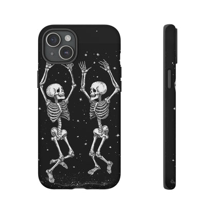 Halloween Dancing Skeletons iPhone Case