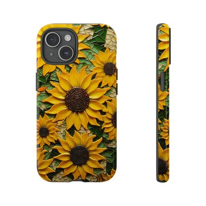 sunflower iPhone case