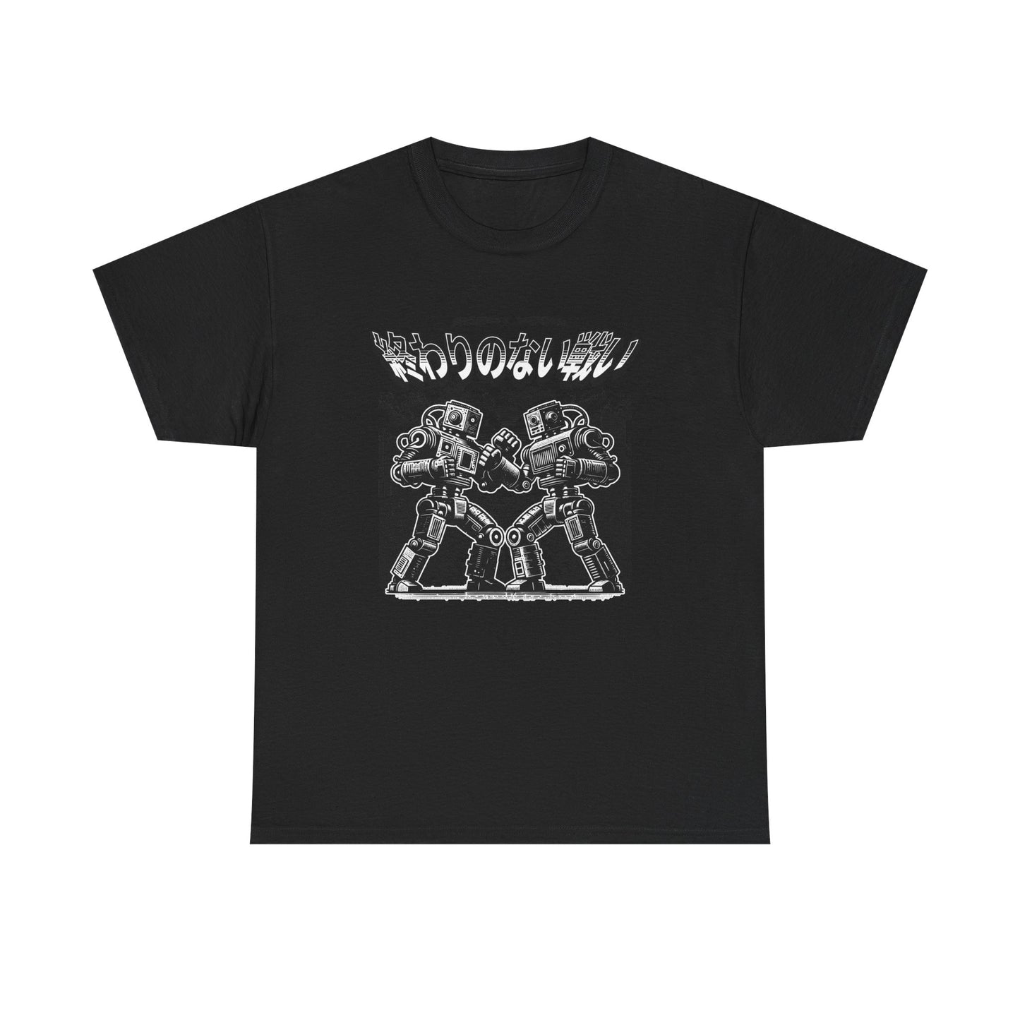 vintage futurism robot t shirt