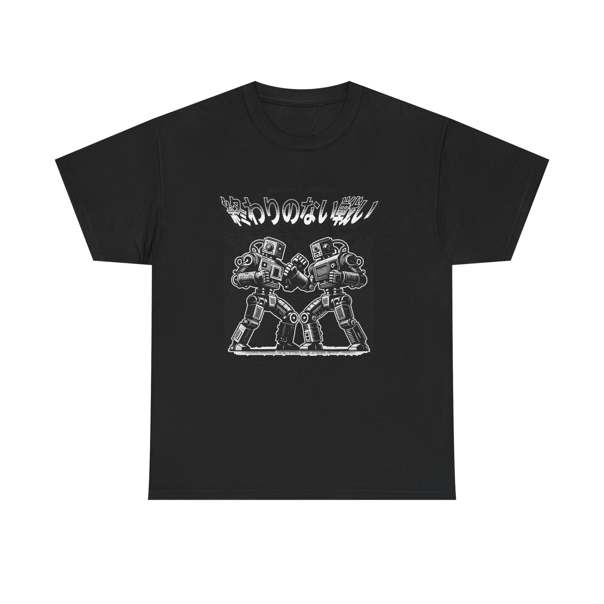 vintage futurism robot t shirt