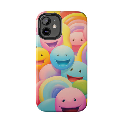 Smiley Faces case for iPhone 14 13 12 11 Pro Max case iPhone XR XS Max Case iPhone X Case iPhone 7 Plus iPhone 8 Plus case iPhone 6 case