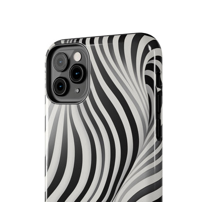 Twist Your Perception: Optical Illusion Tough Case for Apple iPhone Models – Where Art Meets Function