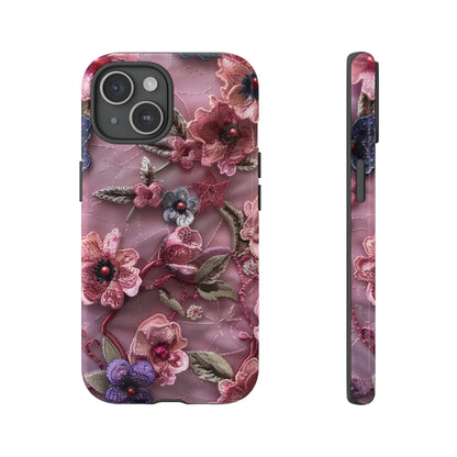 Coquette Aesthetic Floral Art Phone Case