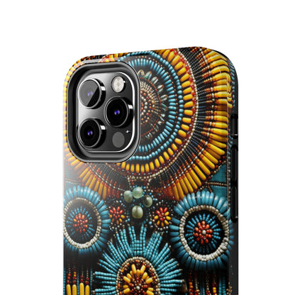 Native American Beadwork iPhone Case | Crafted Elegance with Cultural Heritage