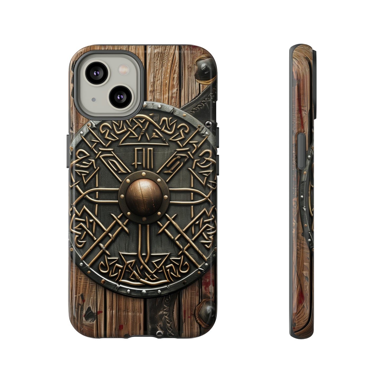 Viking Battle Shield Phone Case