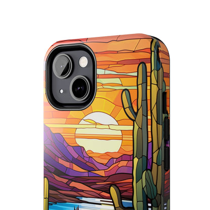 Cactus Desert Sunset