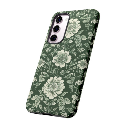 Floral Sage Green Wildflower Phone Case