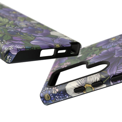 Floral Sage Purple Wildflower Phone Case