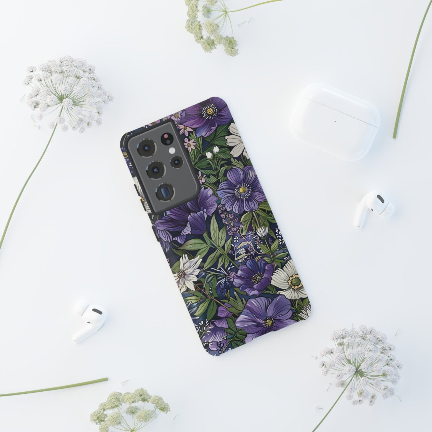 Floral Sage Purple Wildflower Phone Case