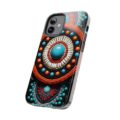 Native American Beadwork iPhone Case | Embrace Traditional Craftsmanship with Artistic Elegance