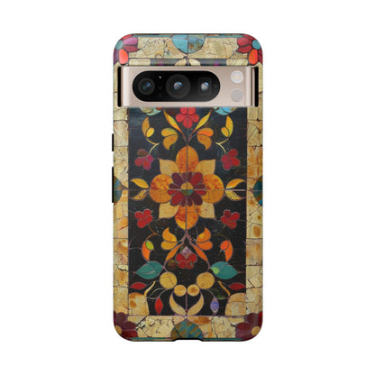 Azulejo Porcelain Vintage Tile Mediterranean Design Phone Case