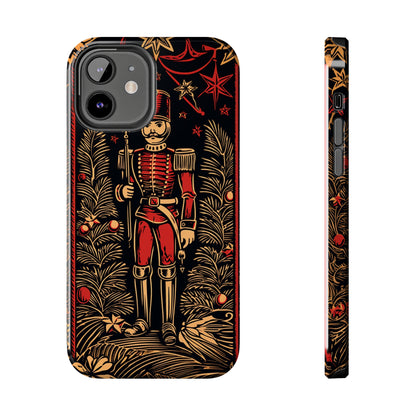 Guardian of Yuletides Past: Vintage Christmas Toy Soldier | Tough iPhone Case