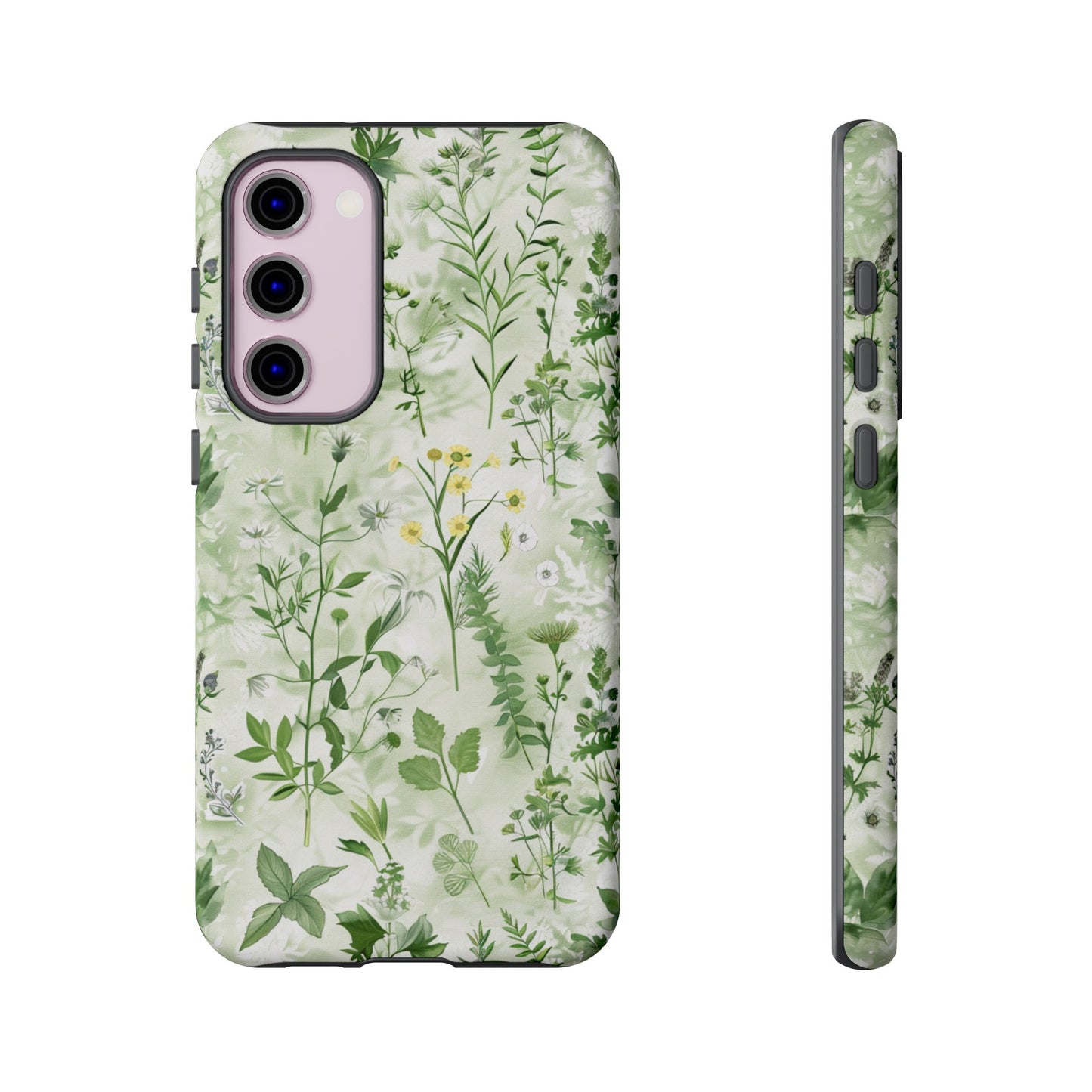 Floral Sage Green Wildflower Phone Case