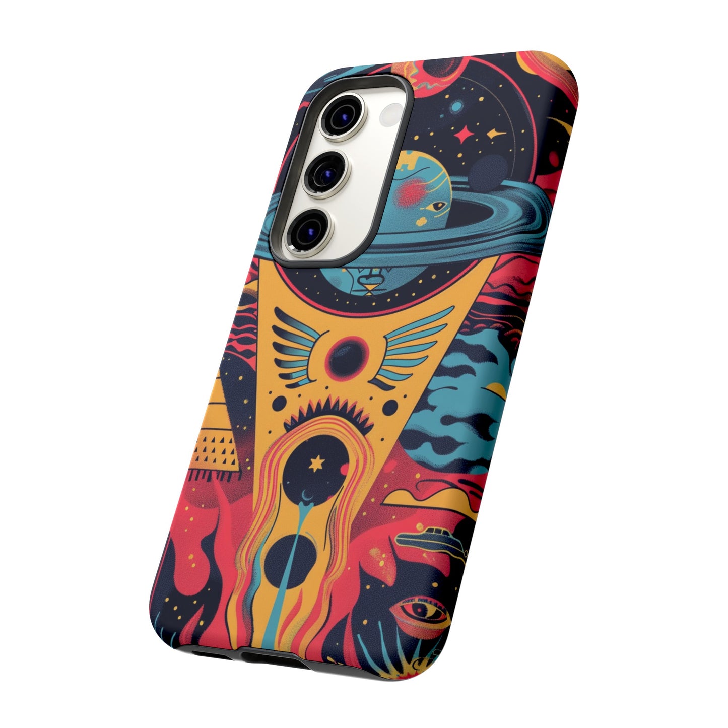 Cosmic Journey Space and Time Phone Case