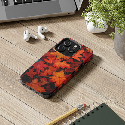 Autumn Aesthetic Fall Leaves | iPhone 14 13 12 11 Pro Max case iPhone XR XS Max Case iPhone X Case iPhone 7 Plus iPhone 8 Plus case iPhone 6 case