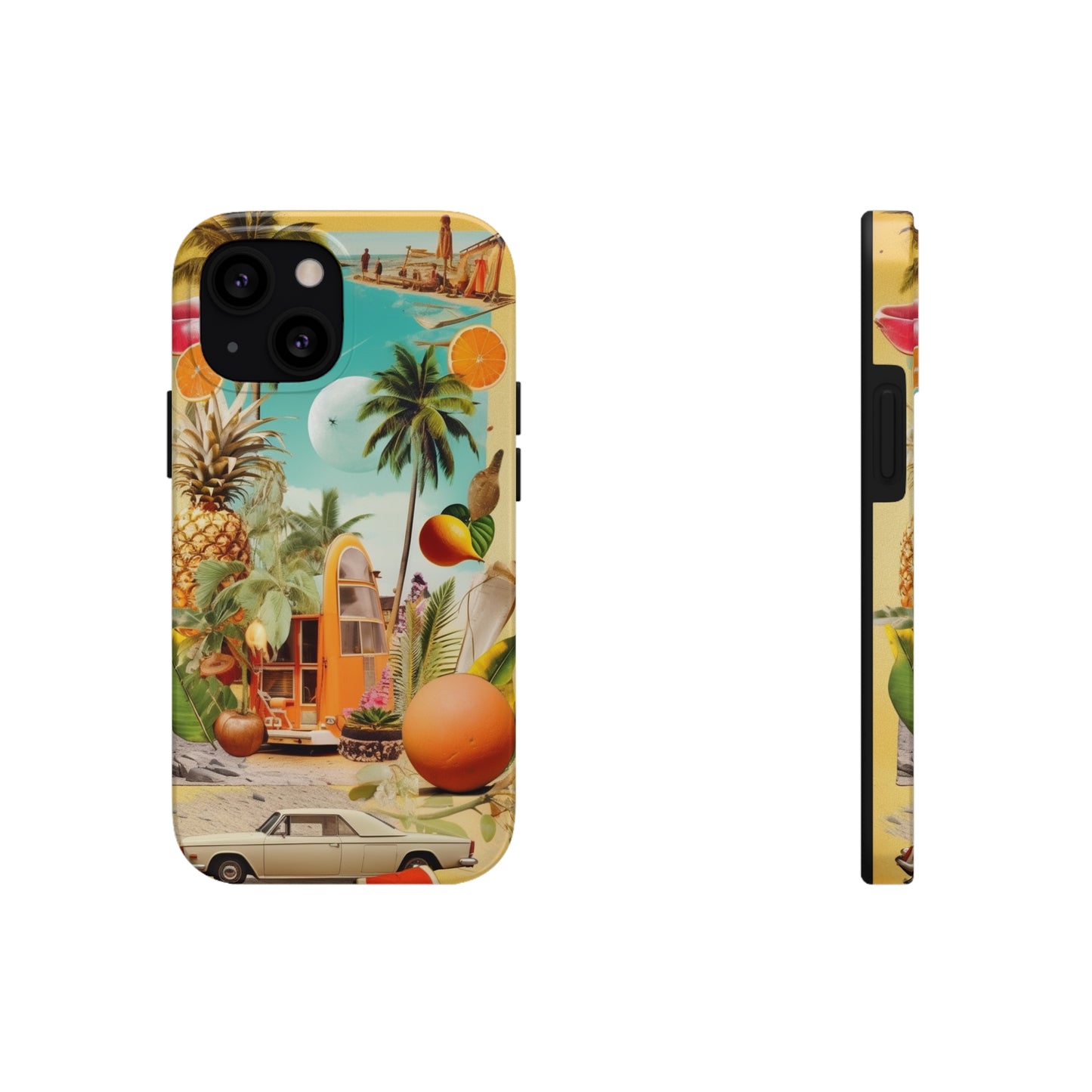 Summer Vibrations iPhone Tough Case | Embrace the Energetic Spirit of Summer with Reliable Protection