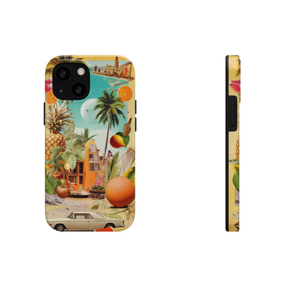 Summer Vibrations iPhone Tough Case | Embrace the Energetic Spirit of Summer with Reliable Protection