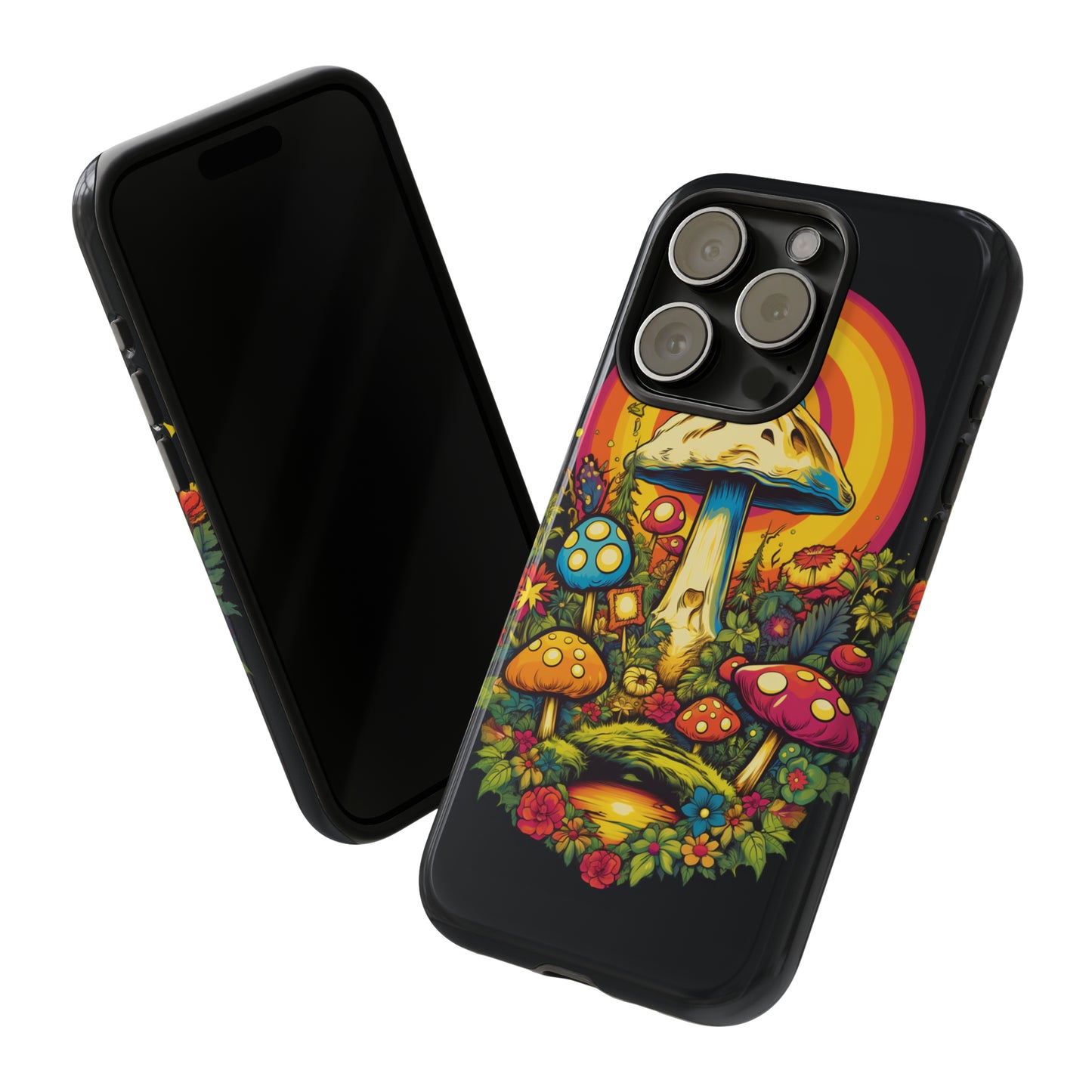 Psychedelic Art Mushroom Phone Case