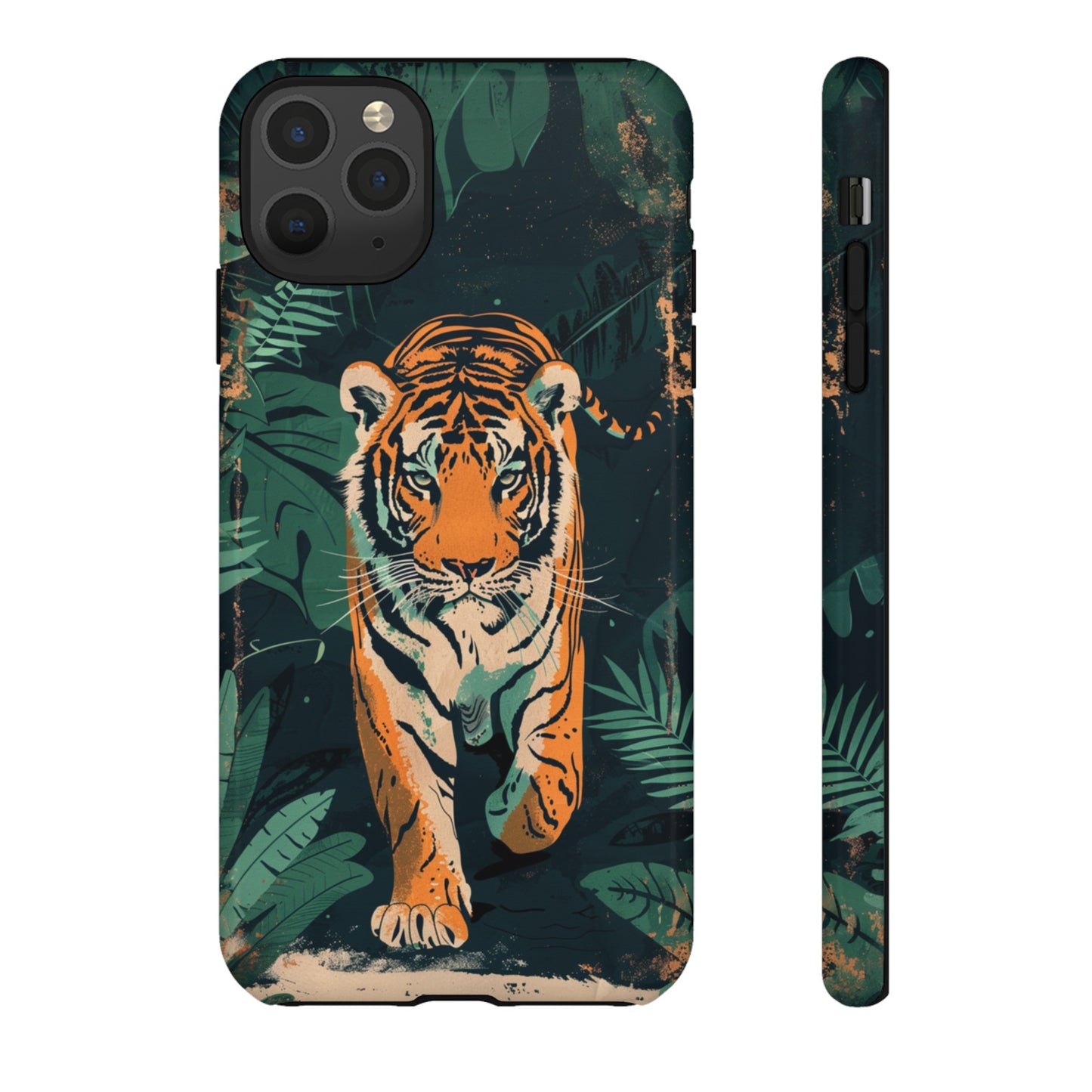 Retro Jungle Tiger Phone Case