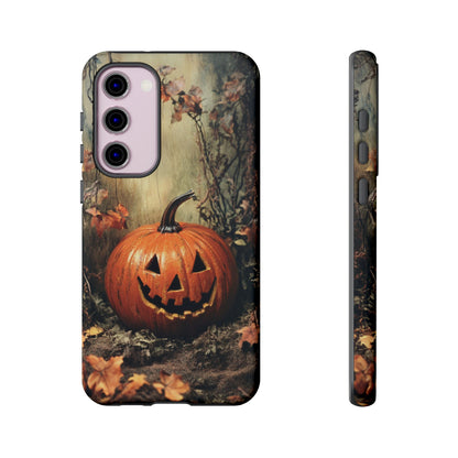 Vintage Style Halloween Jack-o'-Lantern Phone Cover