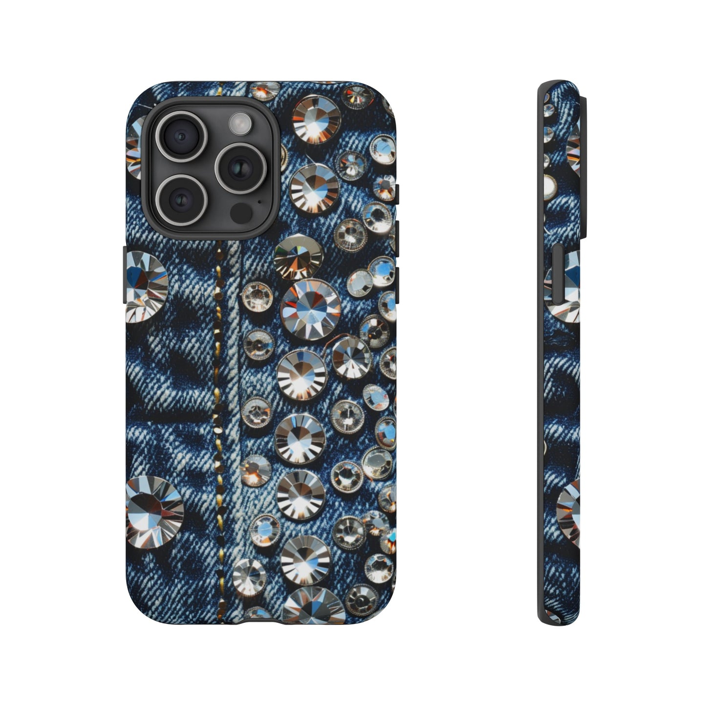 Blue Jean Queen Rhinestone Bling Phone Case