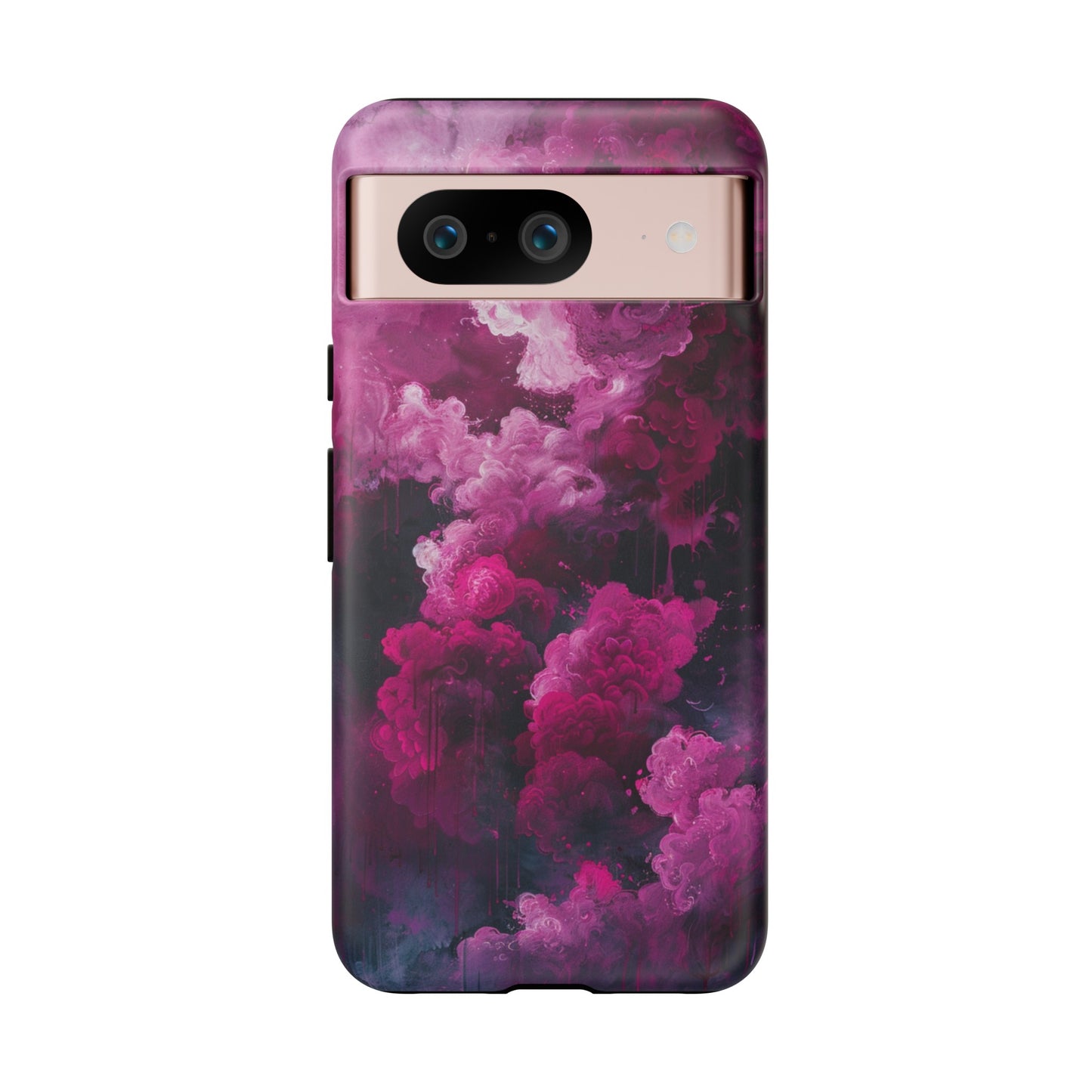 Magenta and Blue Color Explosion Phone Case