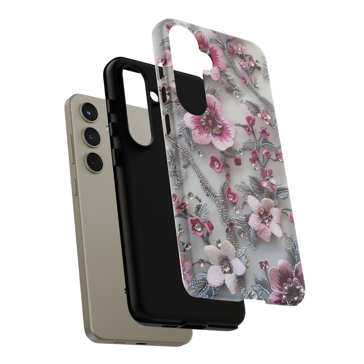 Coquette Aesthetic Floral Art iPhone 12 Case