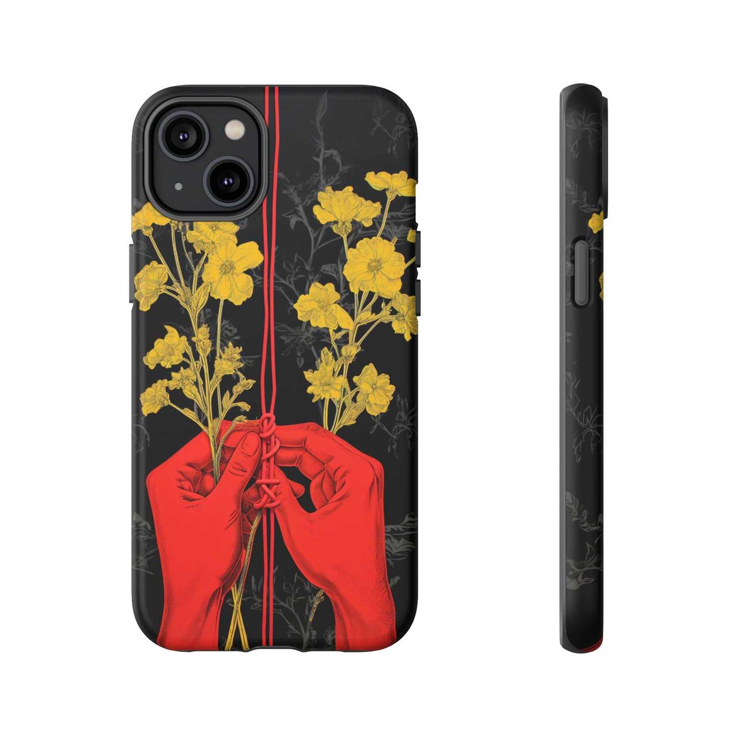 We Are All Connected Floral Phone Case