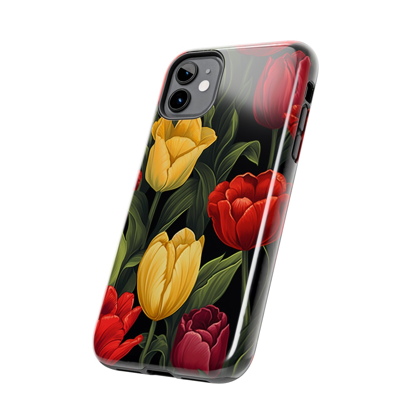 Tulip Floral Aesthetic iPhone Case | Embrace the Beauty of Nature in Full Bloom